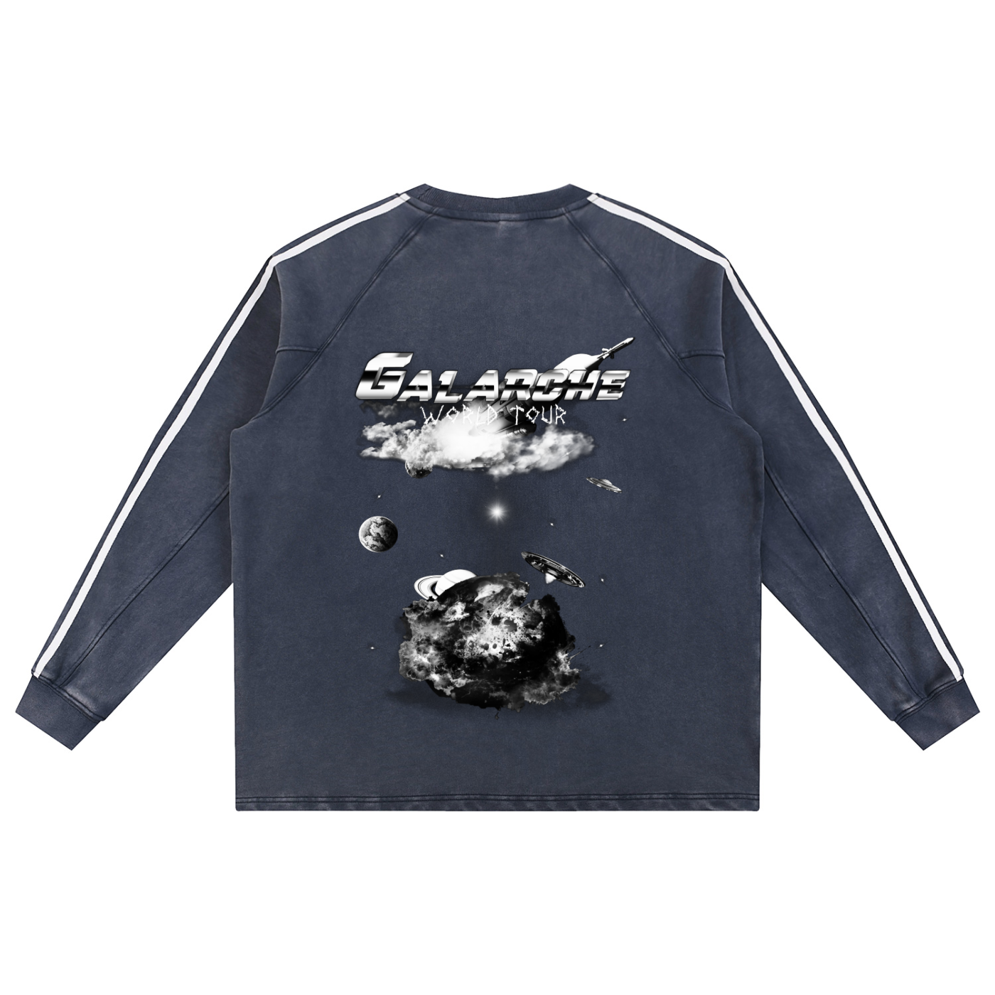 Galarche World Tour Contrast Tape Sweatshirt