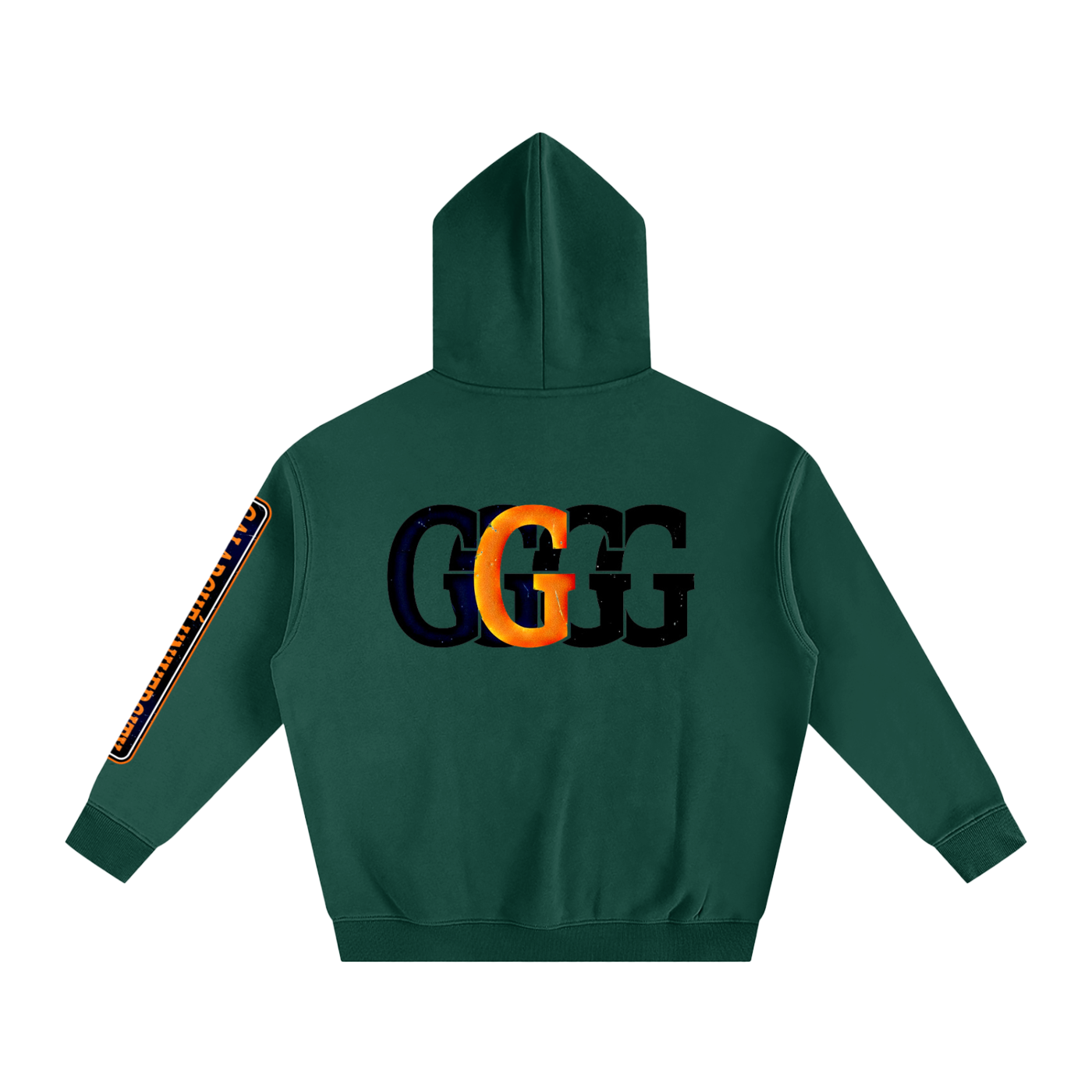 Galarche University Oversize Fleeced Hoodie