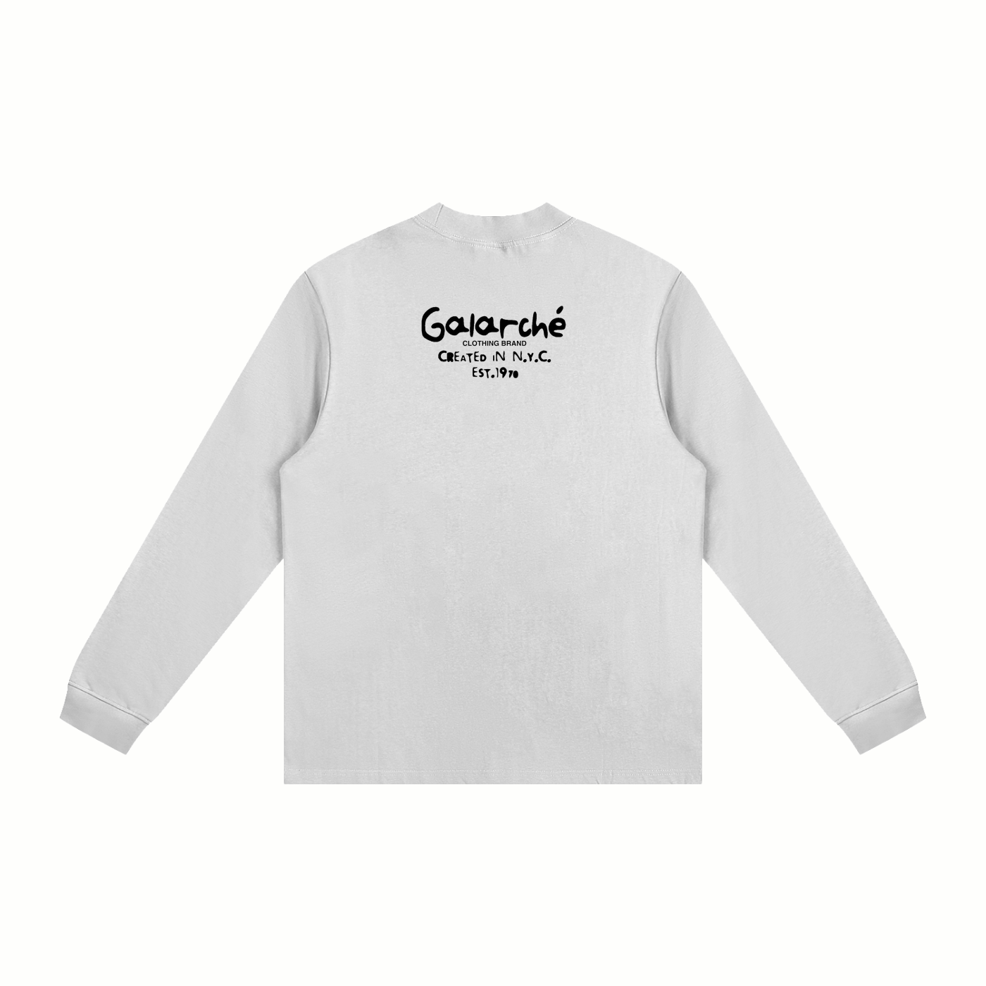 Galarche News Non-Shrink Mock Neck Sweatshirt
