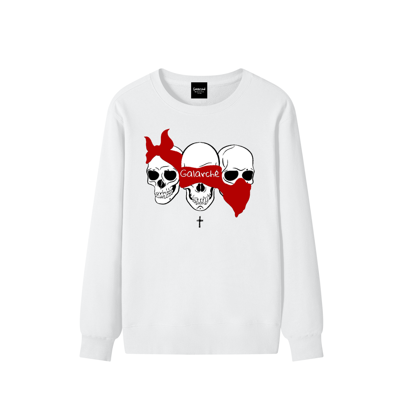Classic Galarche 3 Skull Cotton Sweater