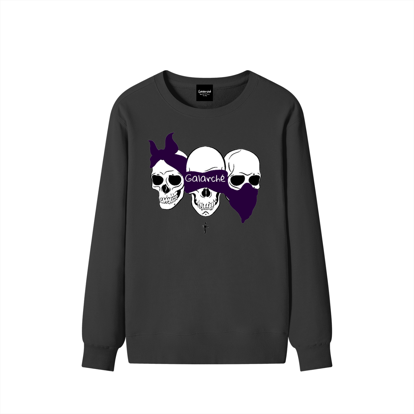 Classic Galarche 3 Skull Cotton Sweater