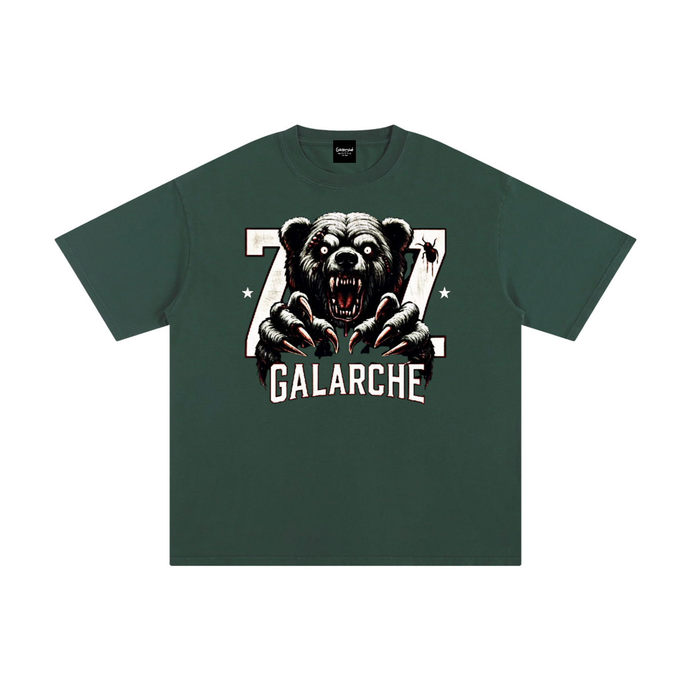 Galarche 7 Bear Cotton T-Shirt