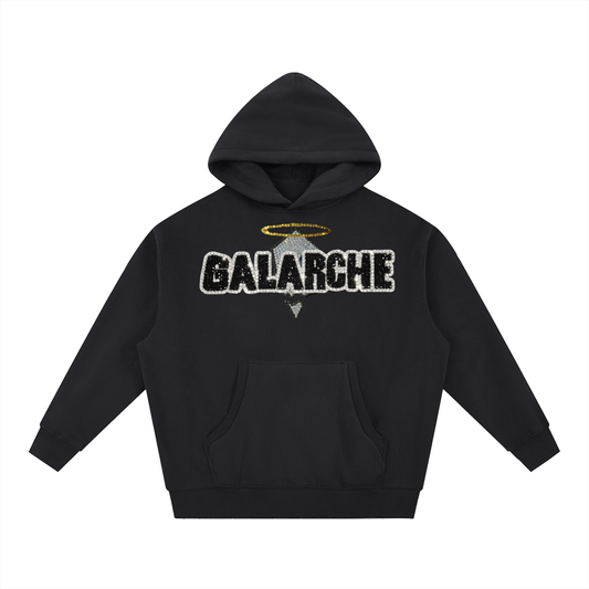 Galarche Dead Star Oversized Boxy Fit Fleece Hoodie