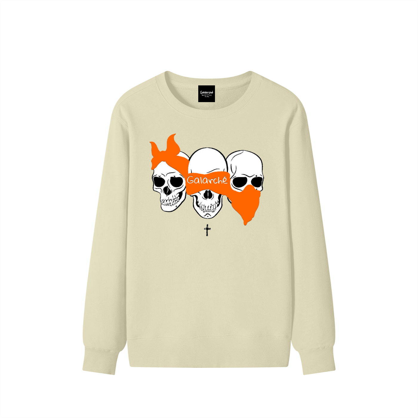 Classic Galarche 3 Skull Cotton Sweater