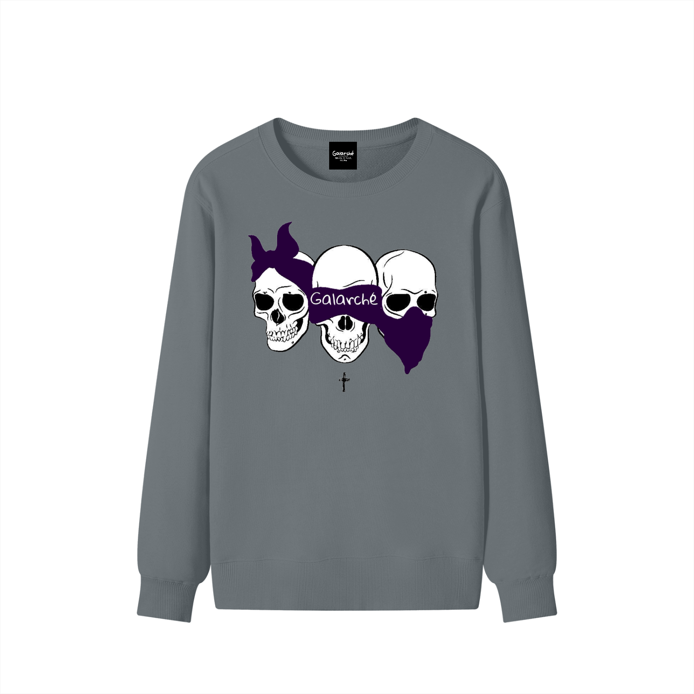 Classic Galarche 3 Skull Cotton Sweater