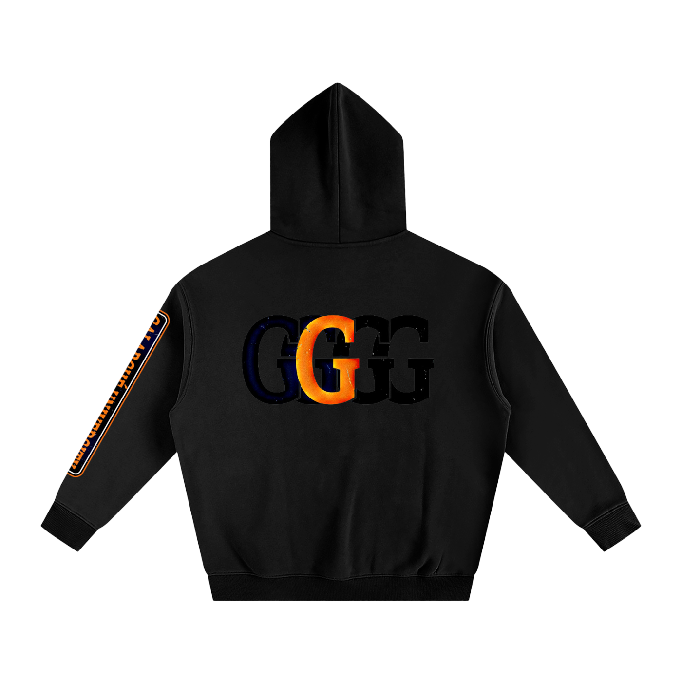 Galarche University Oversize Fleeced Hoodie