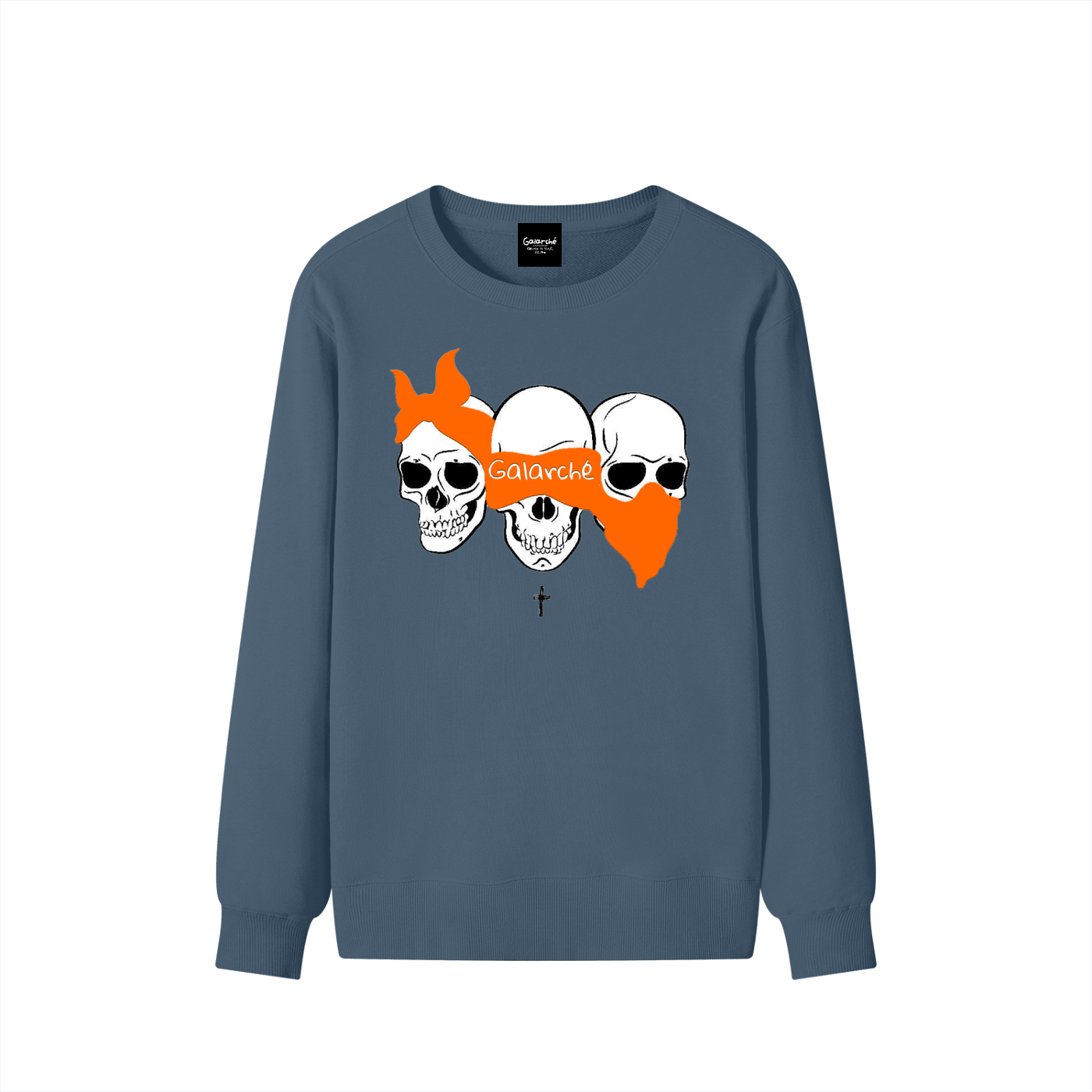 Classic Galarche 3 Skull Cotton Sweater