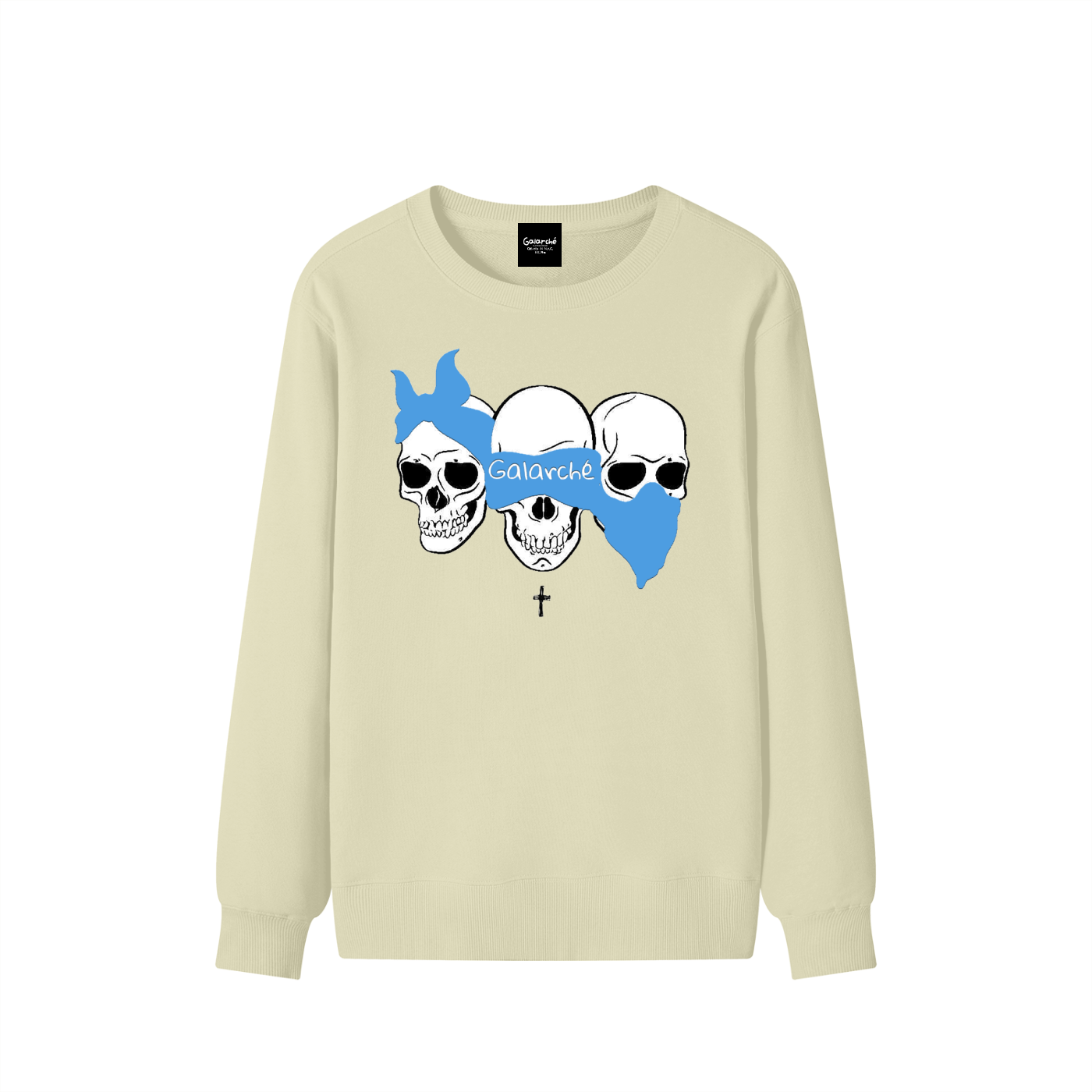 Classic Galarche 3 Skull Cotton Sweater
