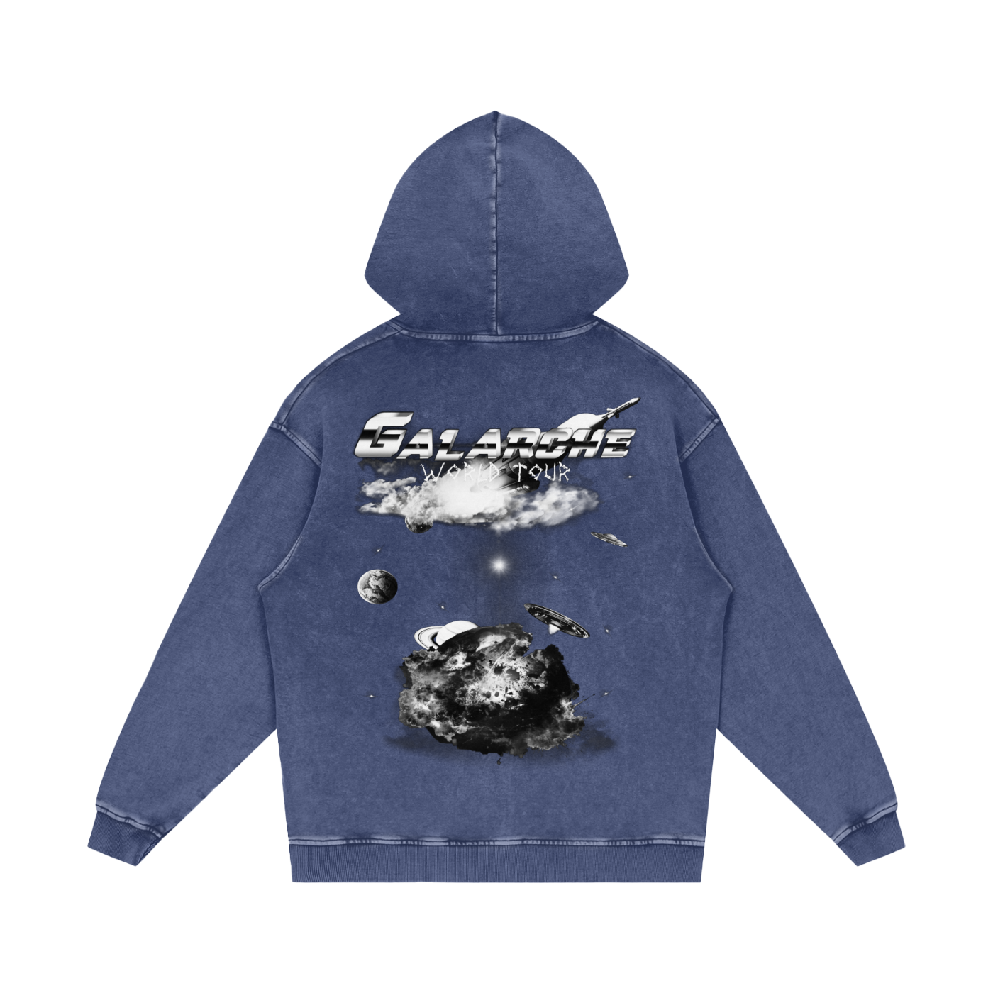 Galarche World Tour Loose Cotton Hoodie