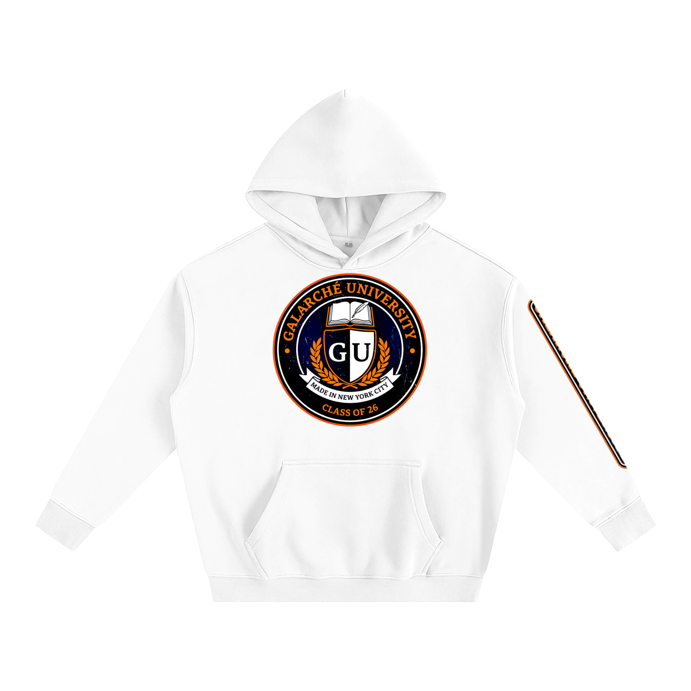 Galarche University Oversize Fleeced Hoodie