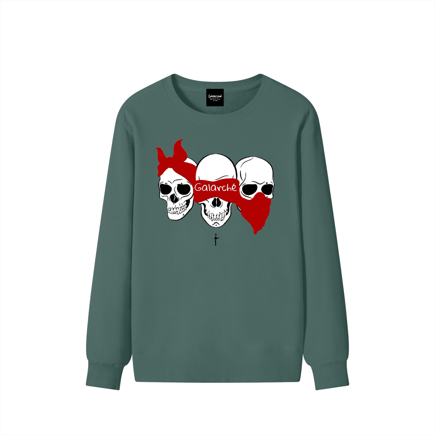 Classic Galarche 3 Skull Cotton Sweater