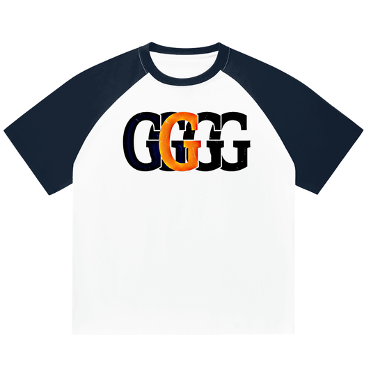 Color-Blocked Raglan Sleeve T-Shirt