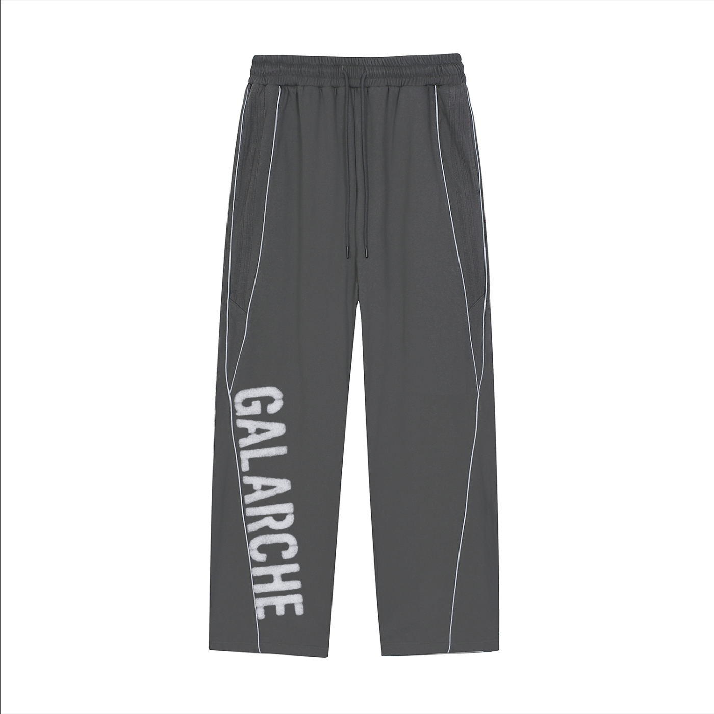 Galarche Reflection Striped Straight-Leg Sweatpants