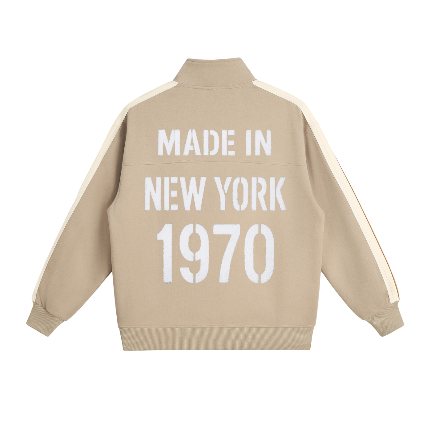 Galarche Side-Stripe Stand Collar  Jacket
