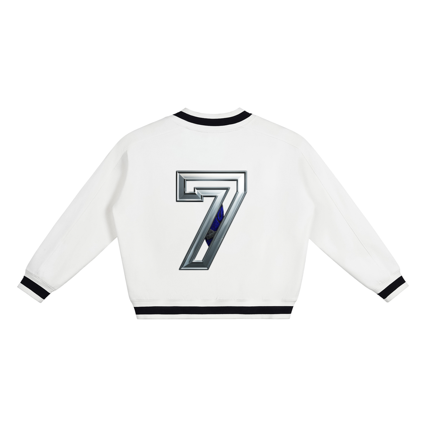 Galarche Lifers Contrast Collar Boxy Sweatshirt