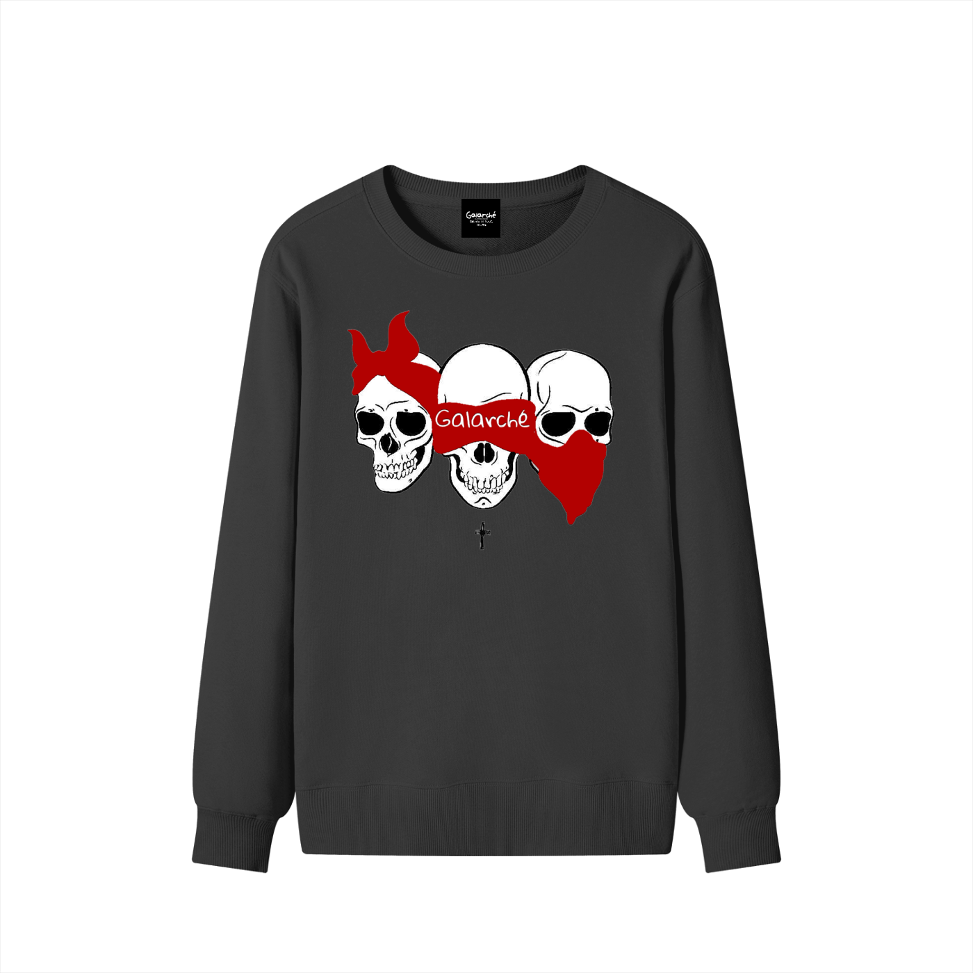 Classic Galarche 3 Skull Cotton Sweater