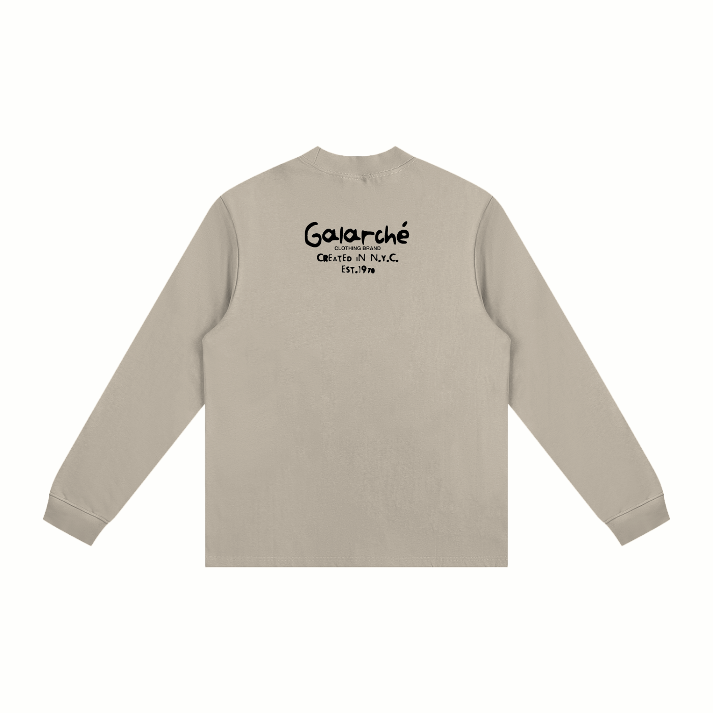 Galarche News Non-Shrink Mock Neck Sweatshirt