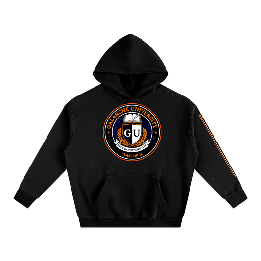 Galarche University Oversize Fleeced Hoodie