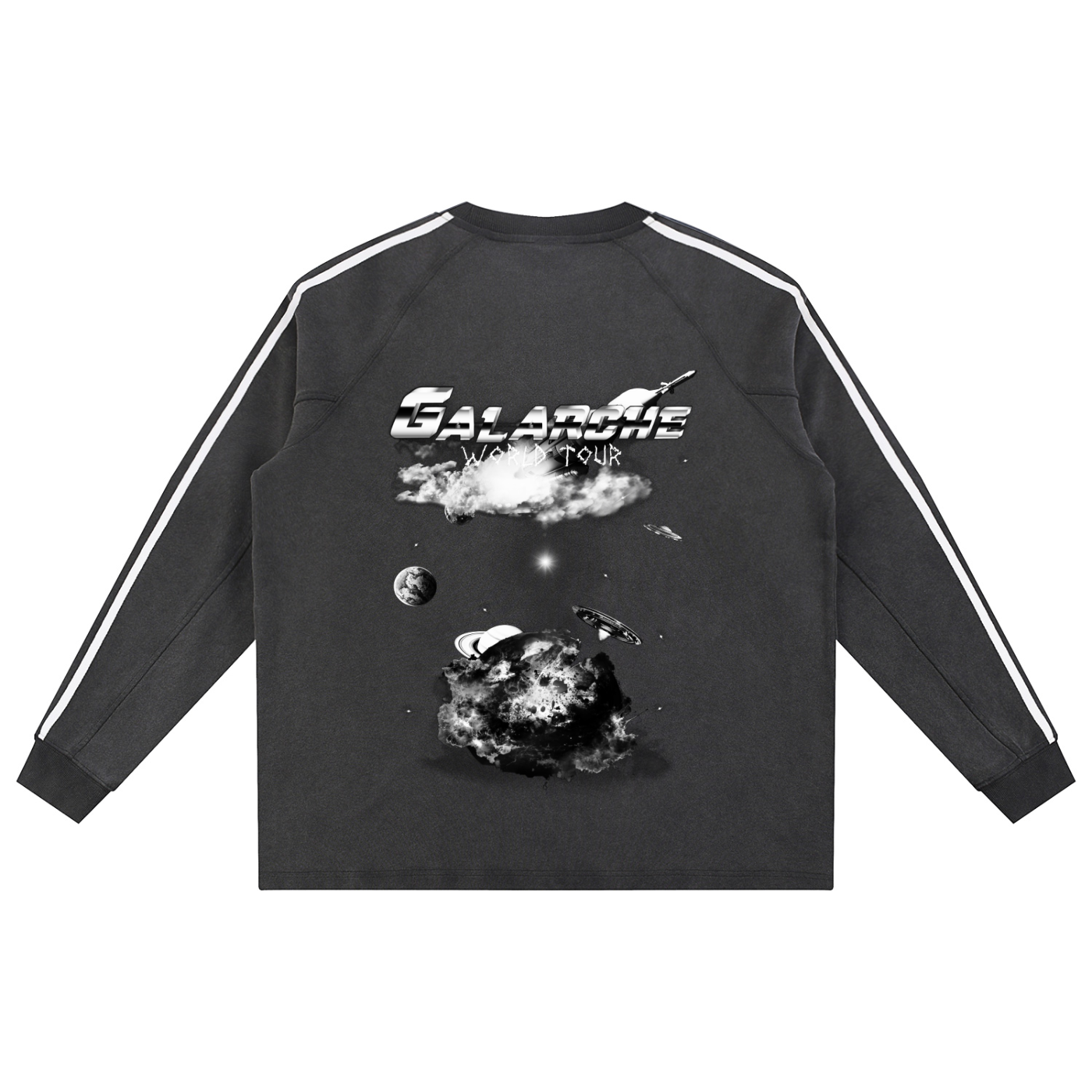 Galarche World Tour Contrast Tape Sweatshirt