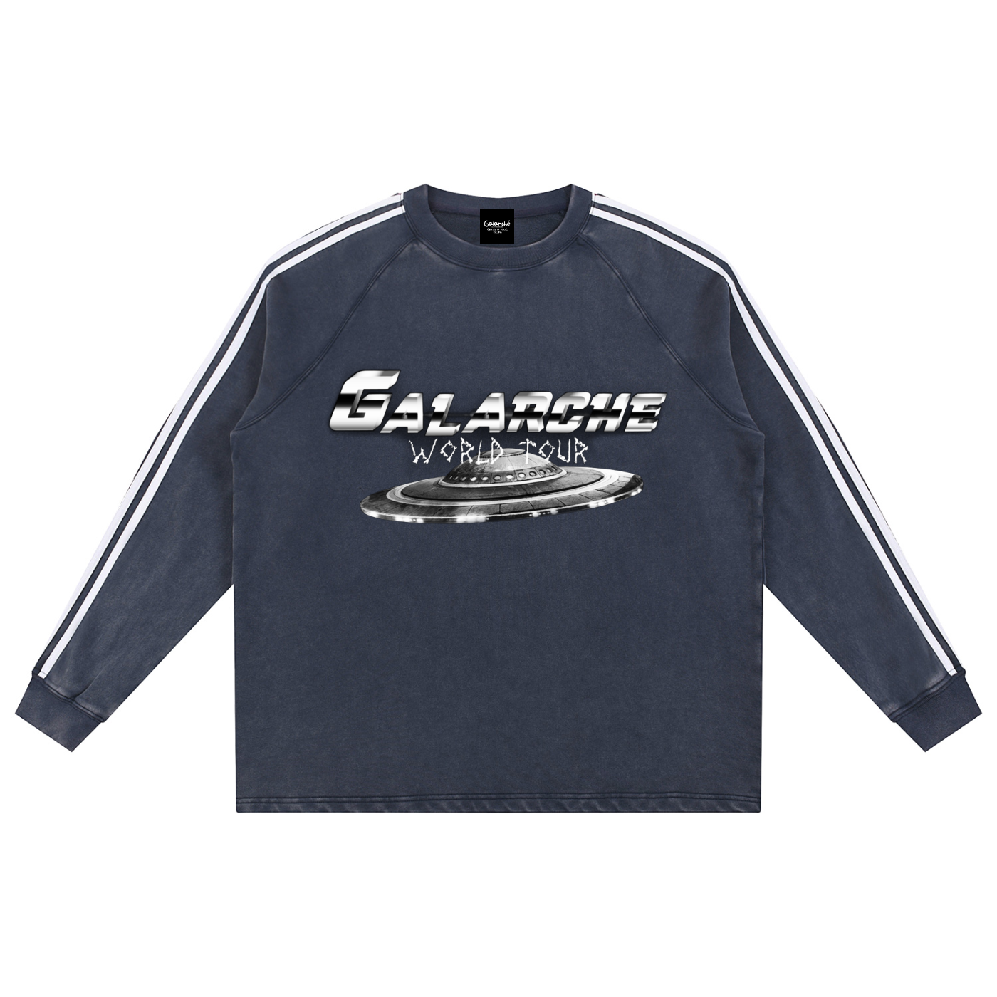 Galarche World Tour Contrast Tape Sweatshirt