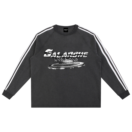 Galarche World Tour Contrast Tape Sweatshirt