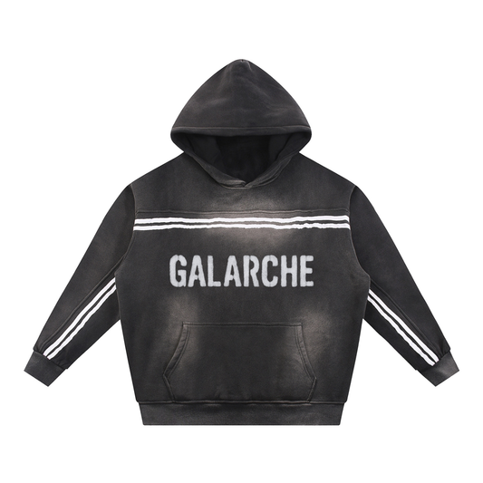 Galarche Contrast Tape Fleece Hoodie