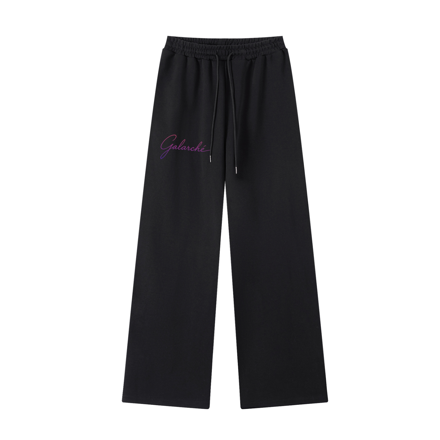 Galarche Script Essential Straight-Leg Sweatpants