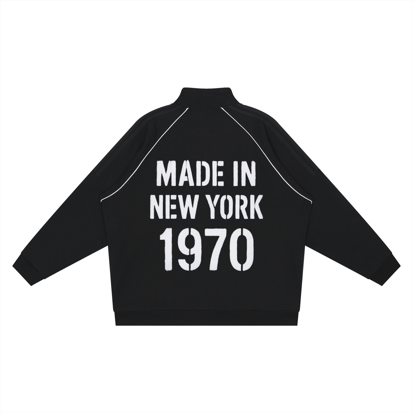 Galarche Reflection Striped Raglan Sleeve  Jacket