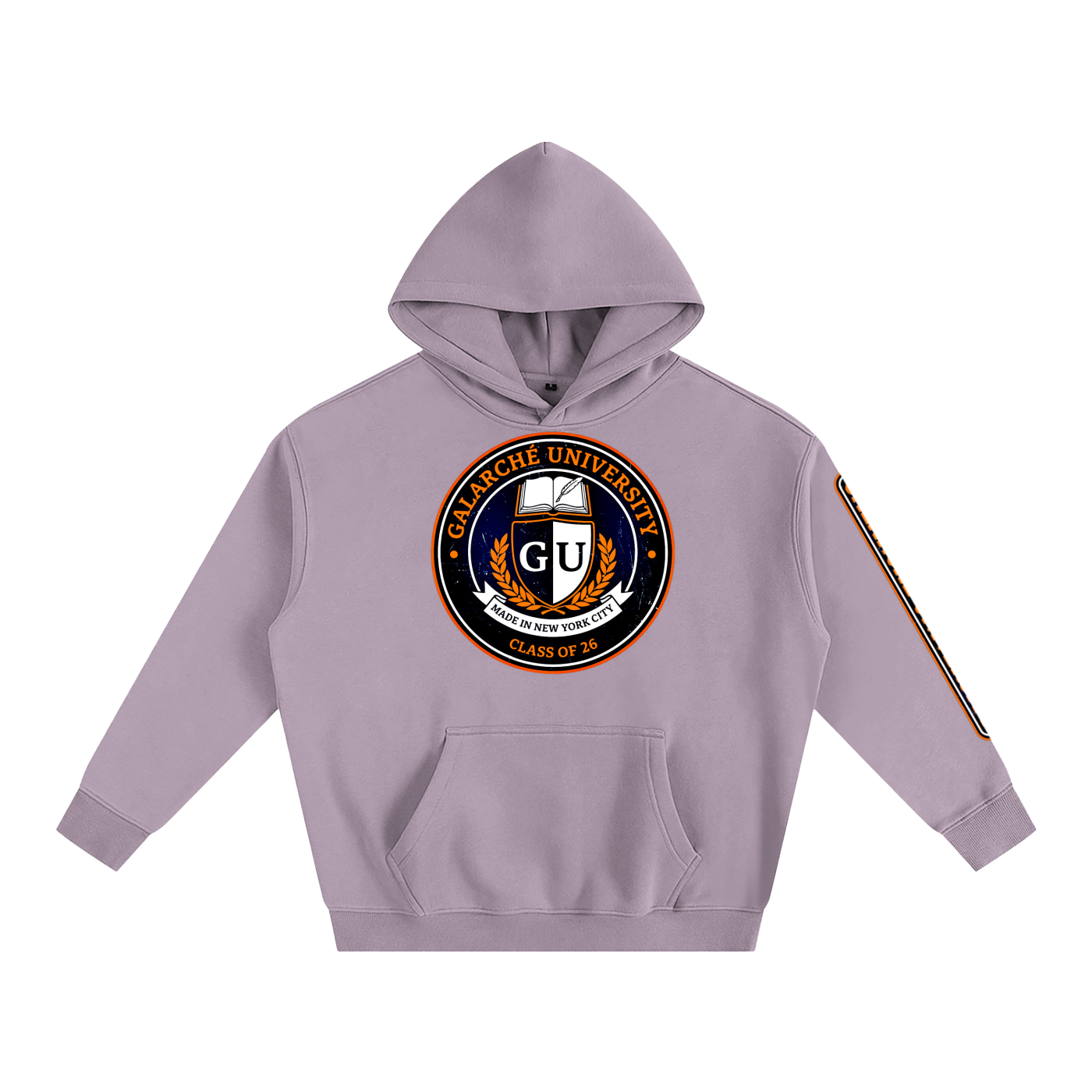 Galarche University Oversize Fleeced Hoodie