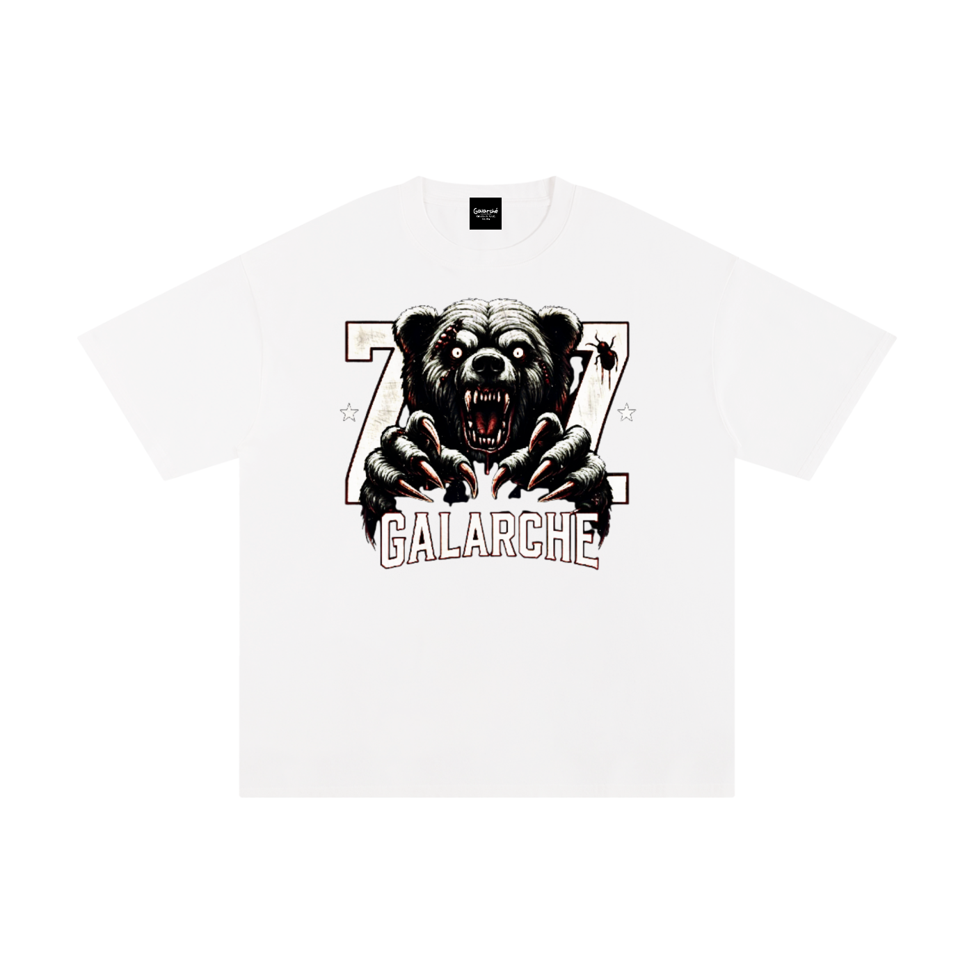 Galarche 7 Bear Cotton T-Shirt