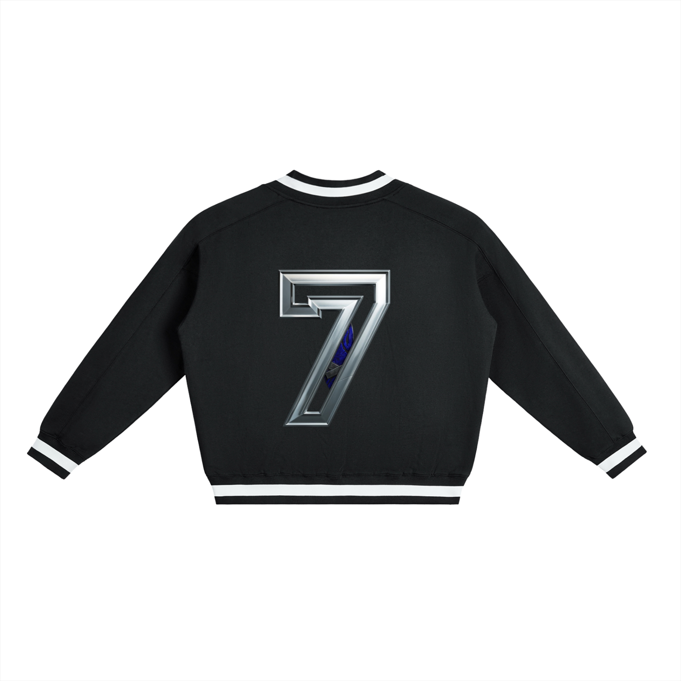 Galarche Lifers Contrast Collar Boxy Sweatshirt