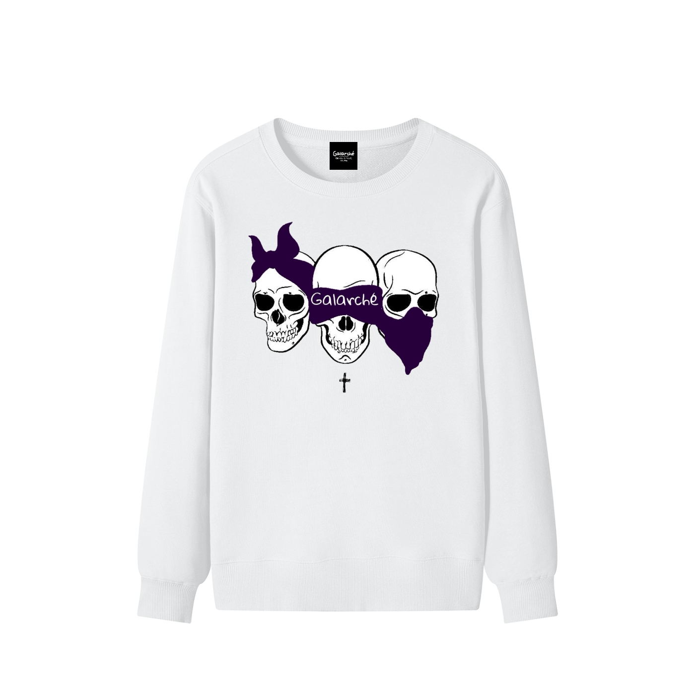 Classic Galarche 3 Skull Cotton Sweater
