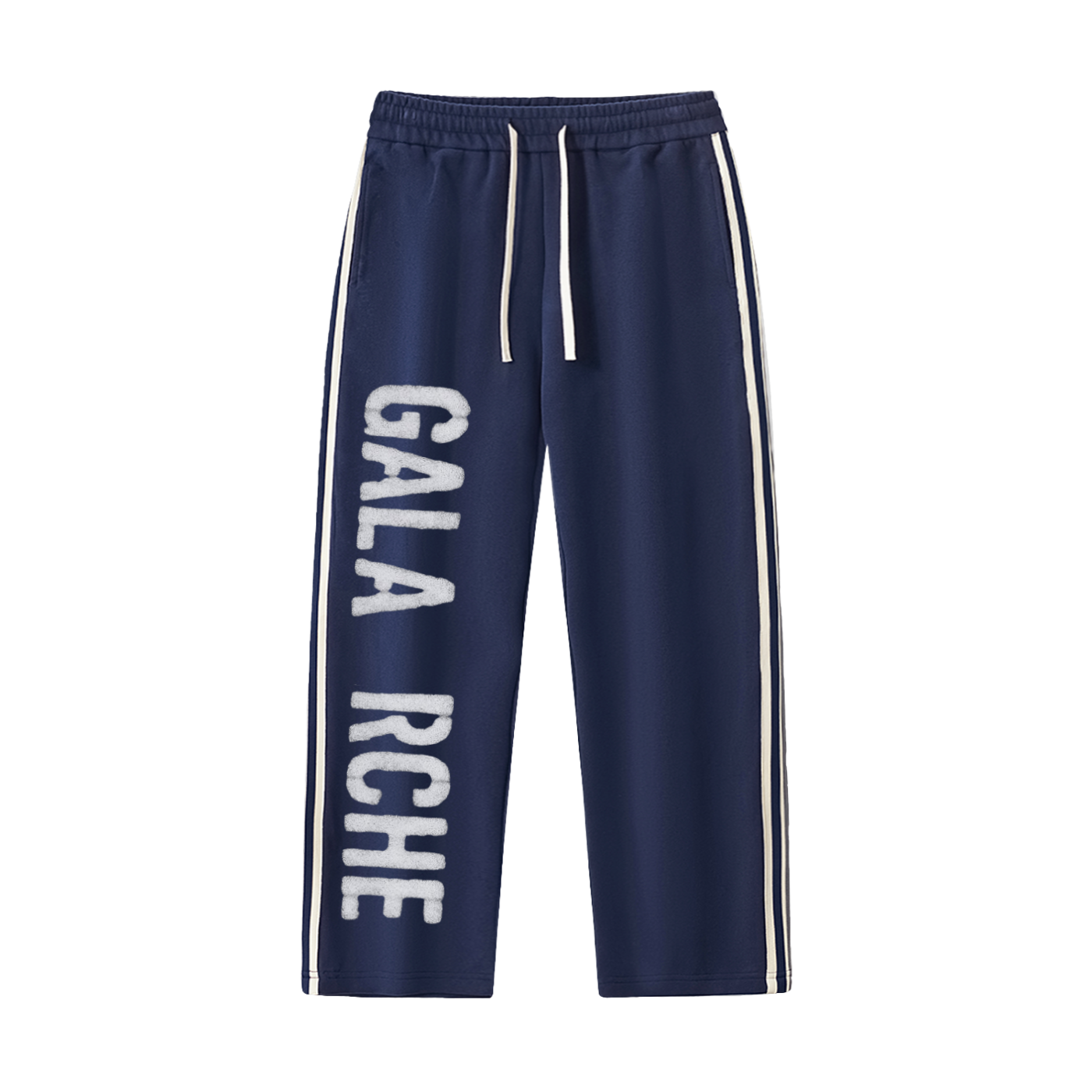 Galarche Side-Stripe Straight-Leg  Pants