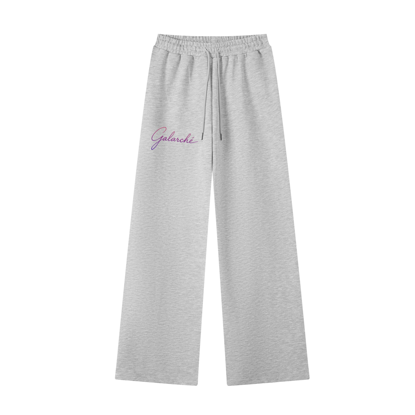 Galarche Script Essential Straight-Leg Sweatpants