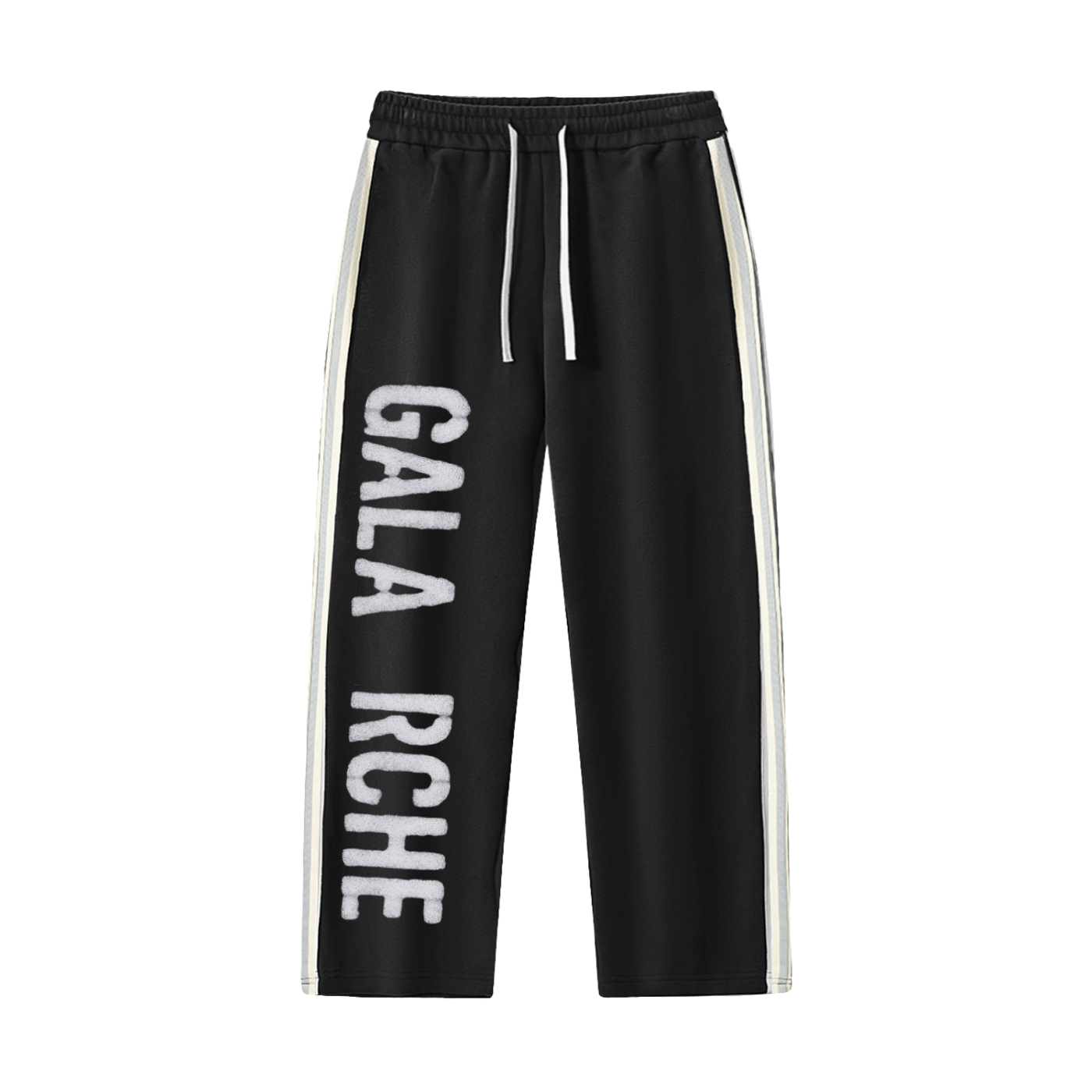 Galarche Side-Stripe Straight-Leg  Pants