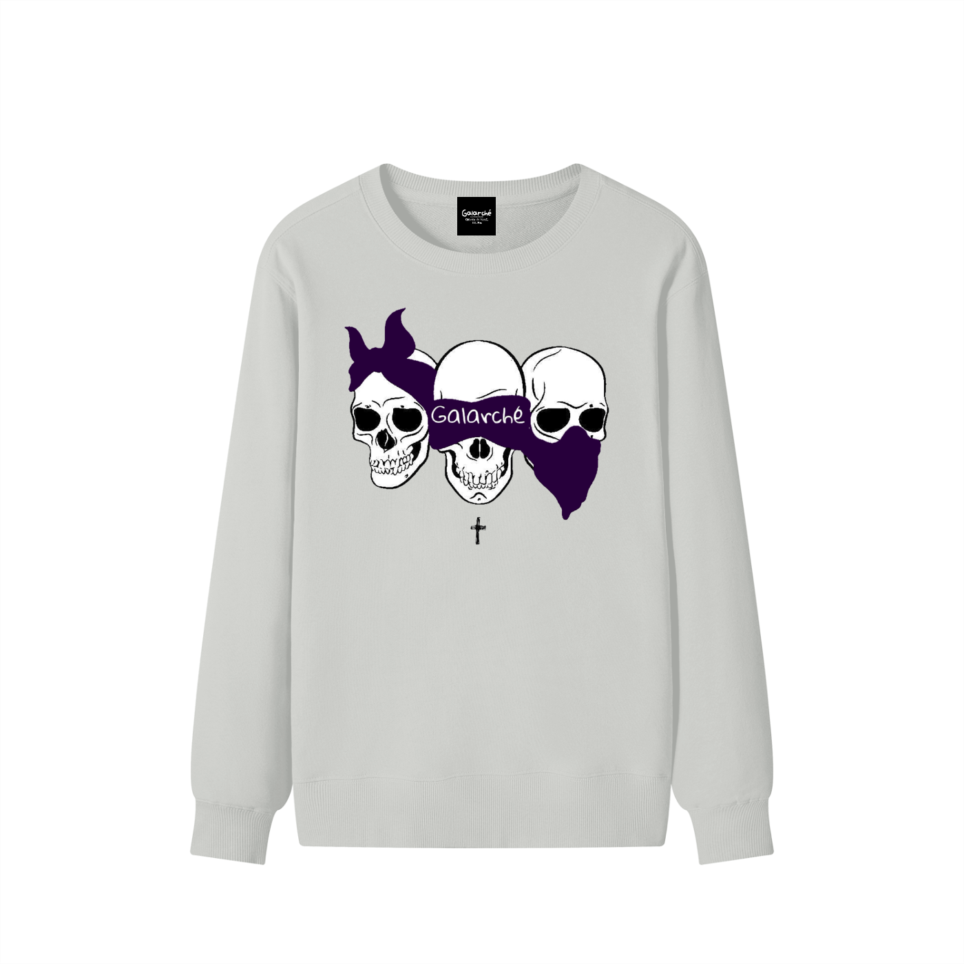 Classic Galarche 3 Skull Cotton Sweater