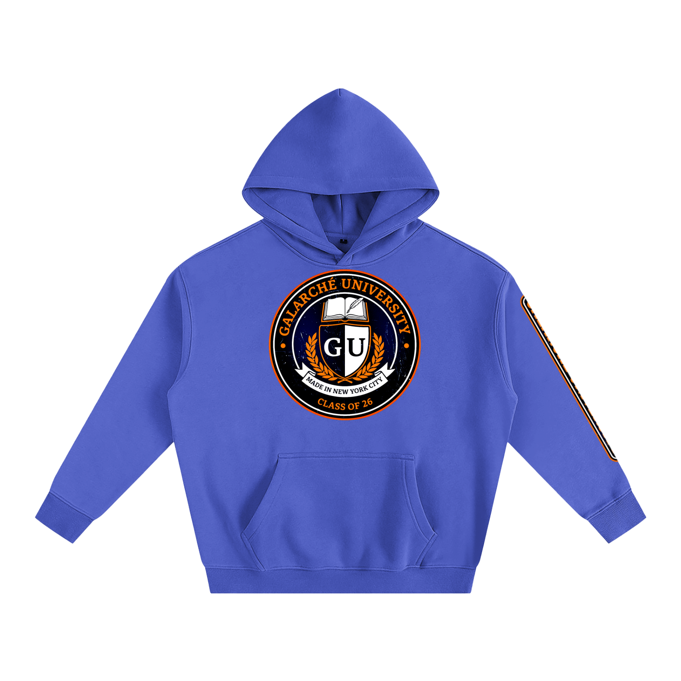 Galarche University Oversize Fleeced Hoodie