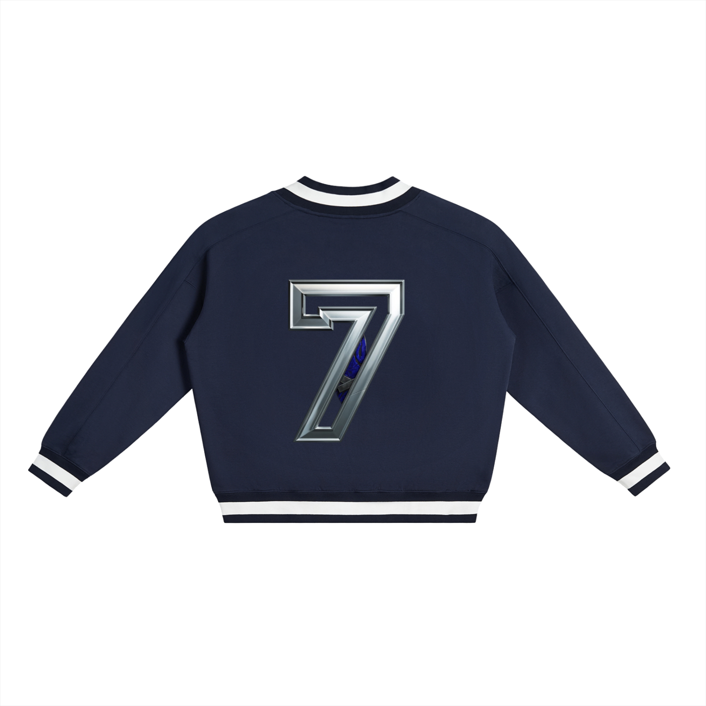 Galarche Lifers Contrast Collar Boxy Sweatshirt