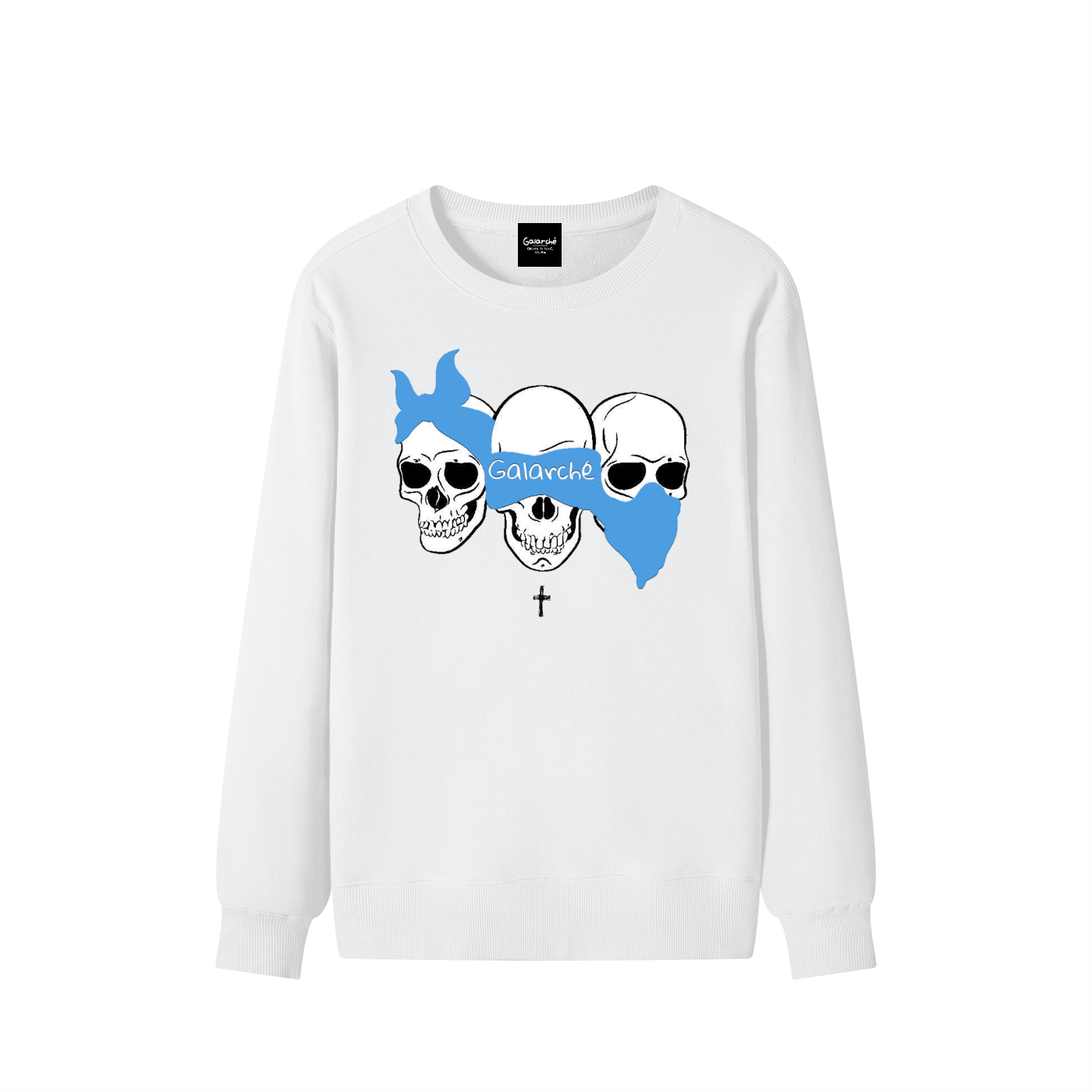 Classic Galarche 3 Skull Cotton Sweater