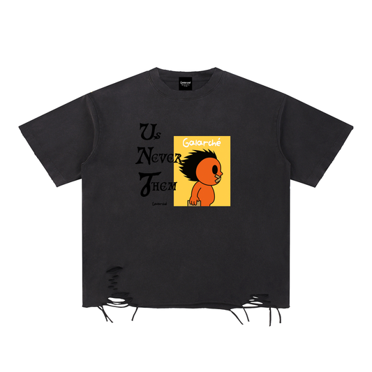 Bag Baby X Galarche Raw-Hem T-Shirt