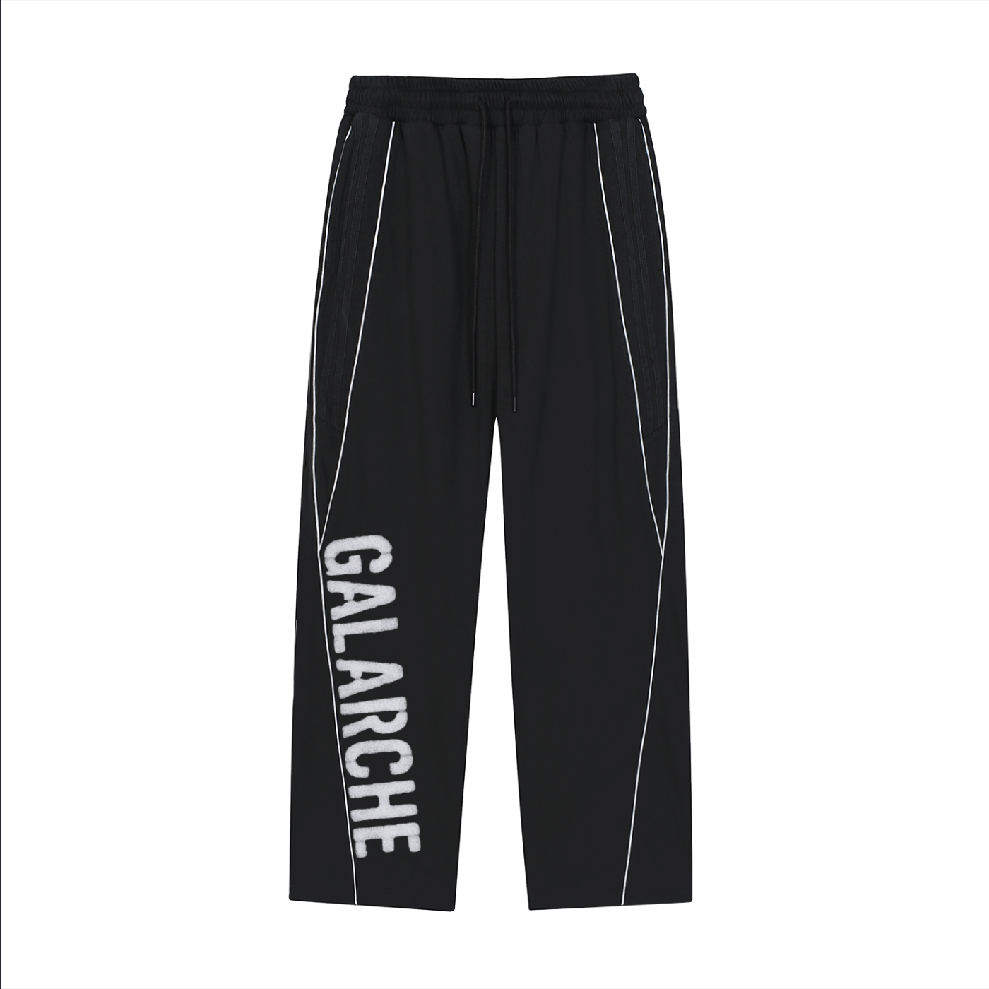 Galarche Reflection Striped Straight-Leg Sweatpants