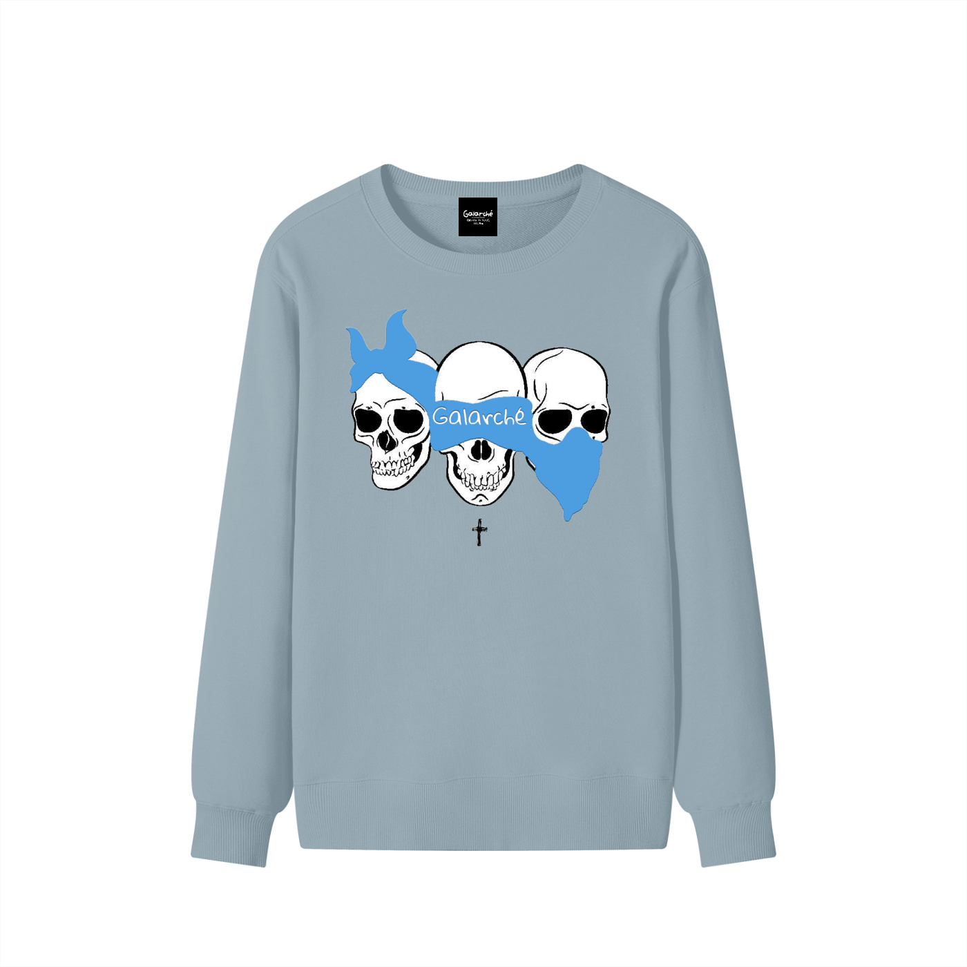 Classic Galarche 3 Skull Cotton Sweater