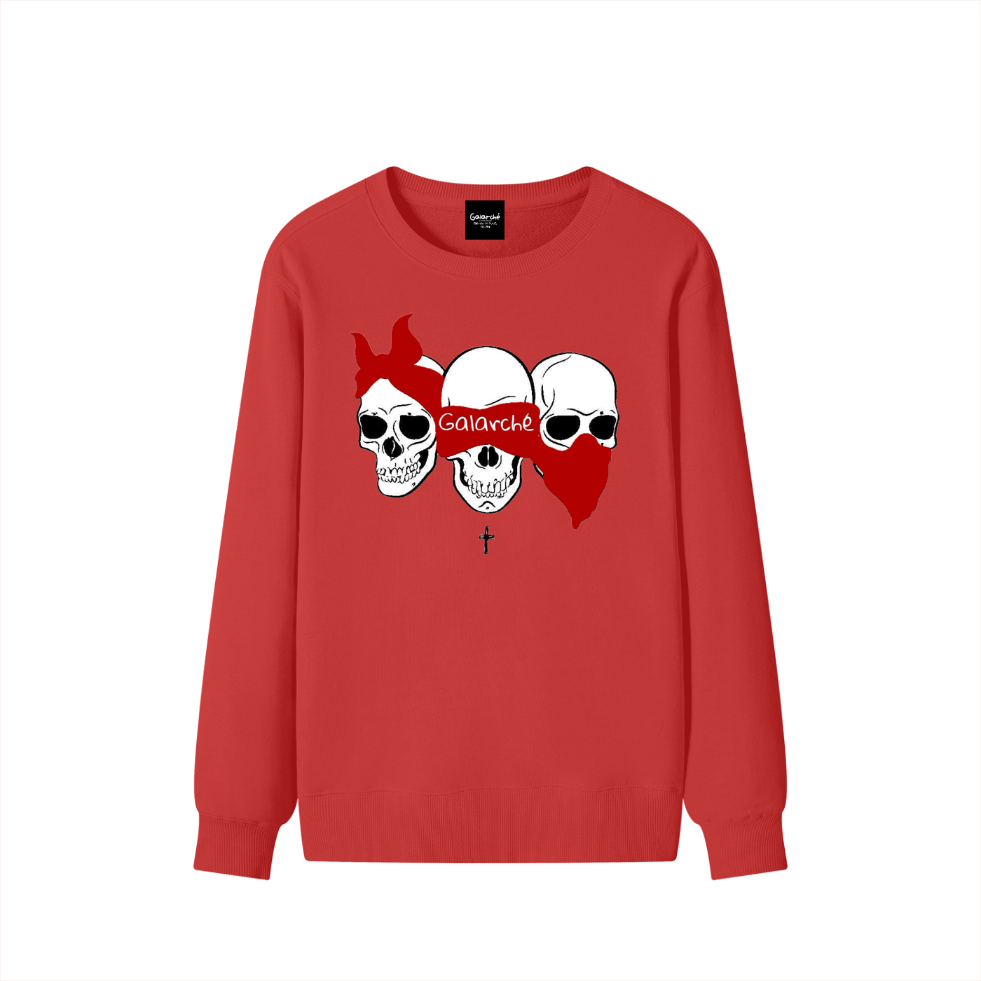 Classic Galarche 3 Skull Cotton Sweater