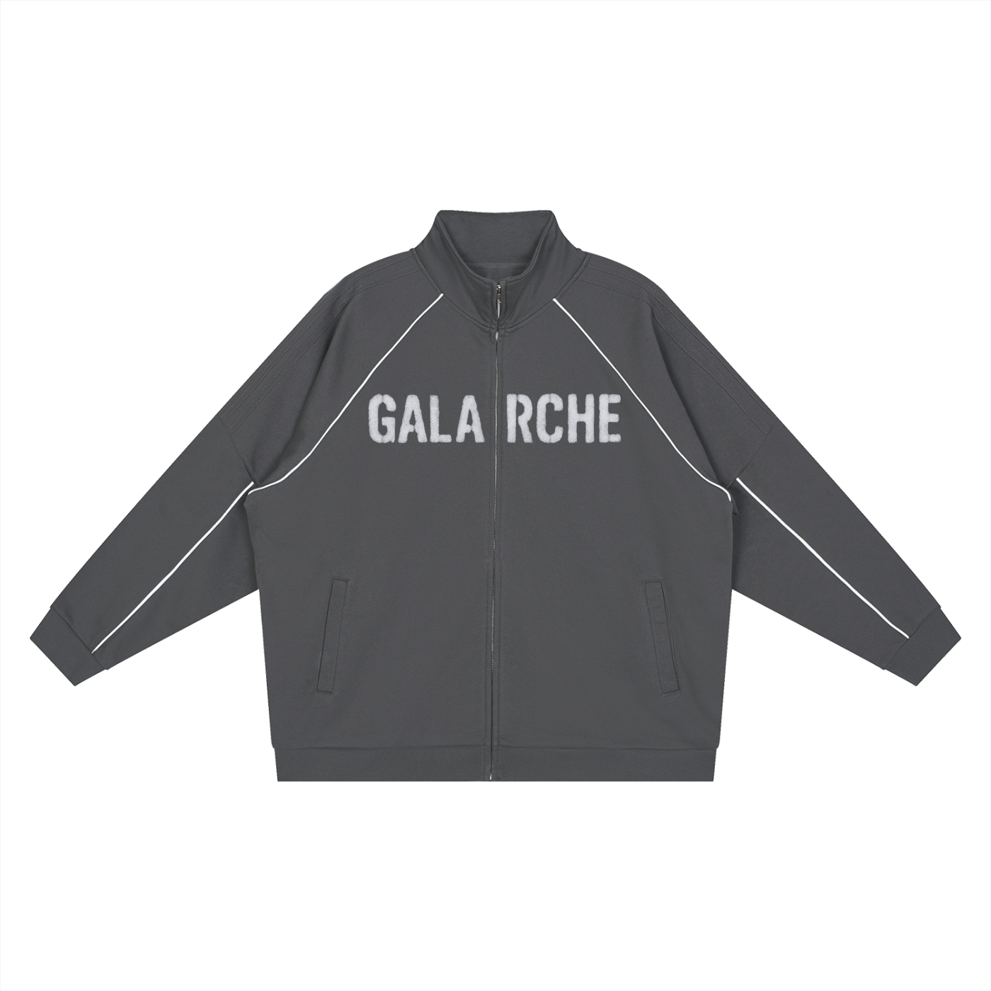 Galarche Reflection Striped Raglan Sleeve  Jacket