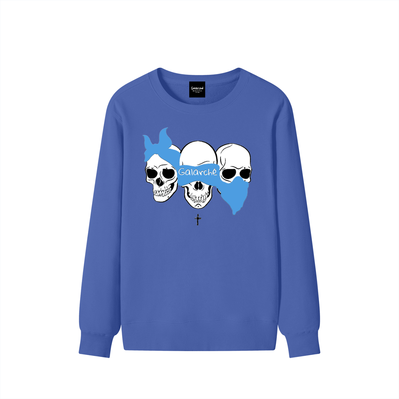 Classic Galarche 3 Skull Cotton Sweater