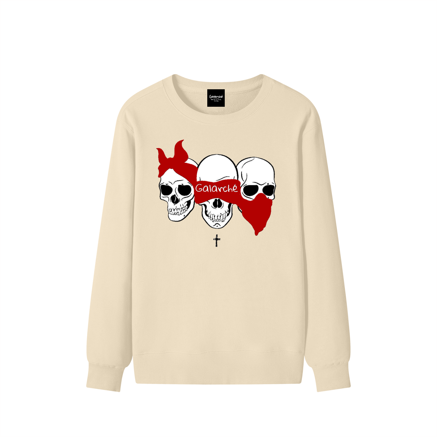 Classic Galarche 3 Skull Cotton Sweater