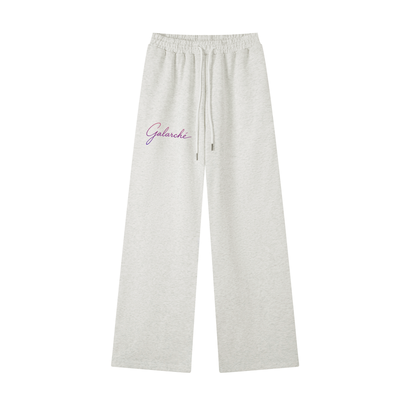 Galarche Script Essential Straight-Leg Sweatpants