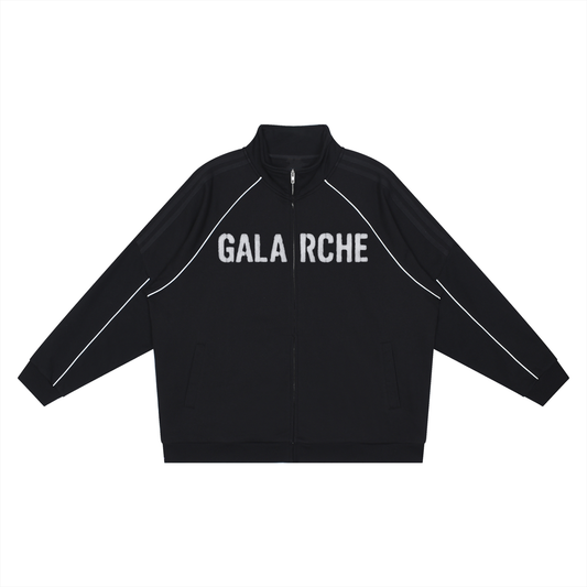 Galarche Reflection Striped Raglan Sleeve  Jacket