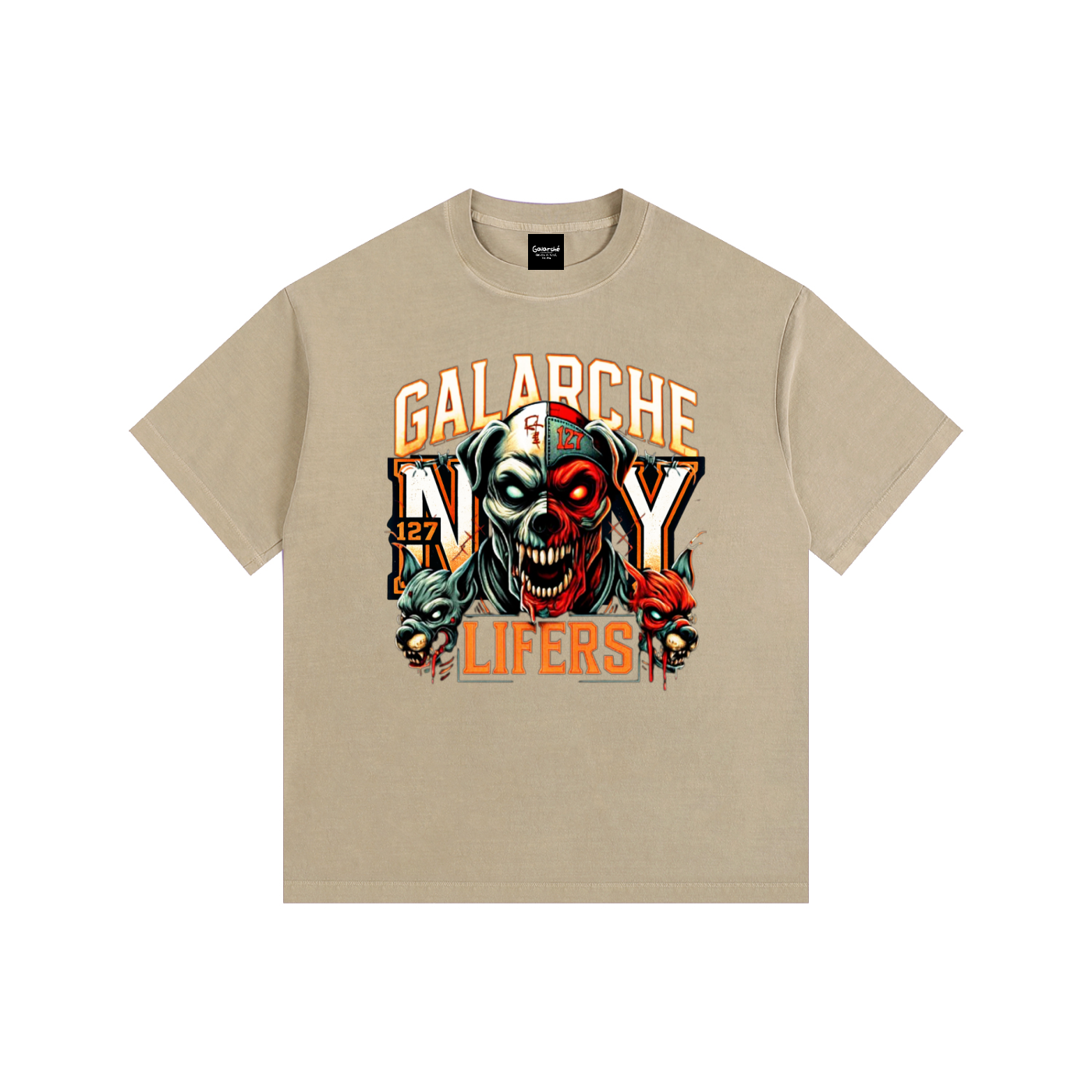 Galarche Lifers Oversized Cotton T-Shirt